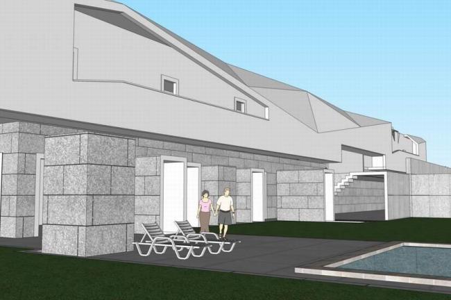 Sketchup别墅模型|独栋别墅,现代风格 Sketchup别墅模型|独栋别墅,现代风格