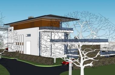 Sketchup别墅模型|独栋别墅，现代风格-BIM建筑网