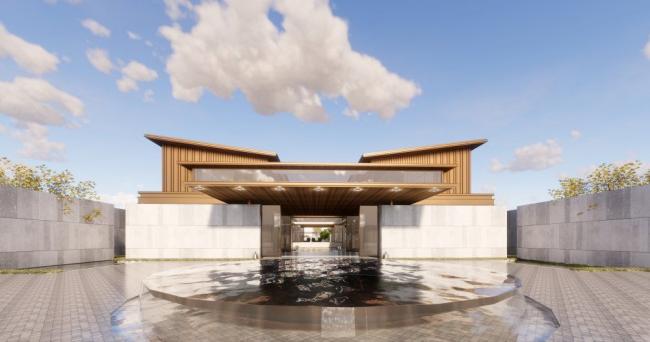 Sketchup别墅模型|联排别墅群,现代风格 Sketchup别墅模型|联排别墅群,现代风格