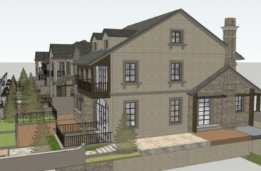 Sketchup别墅模型|独栋别墅群，法式新古典风格-BIM建筑网