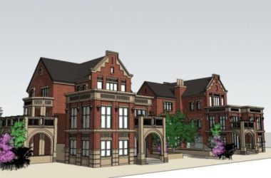 Sketchup别墅模型|独栋别墅，英式古典风格-BIM建筑网