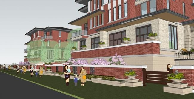 Sketchup别墅模型|并联式别墅,草原风格 Sketchup别墅模型|并联式别墅,草原风格