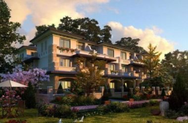 Sketchup别墅模型|龙湖U城听蓝湾，联排别墅，ArtDeco-BIM建筑网