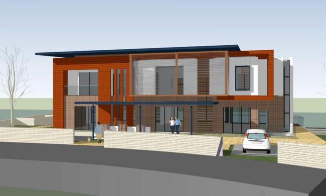 Sketchup别墅模型|独栋别墅,现代风格 Sketchup别墅模型|独栋别墅,现代风格