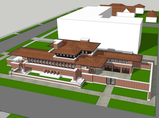 Sketchup别墅模型|莱特罗宾别墅,古典风格 Sketchup别墅模型|莱特罗宾别墅,古典风格