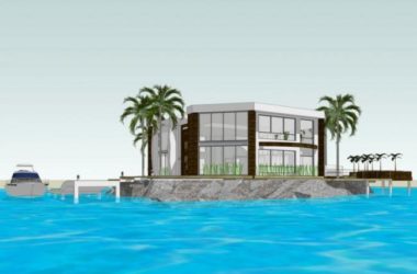 Sketchup别墅模型|独栋别墅，海岛别墅，现代风格-BIM建筑网