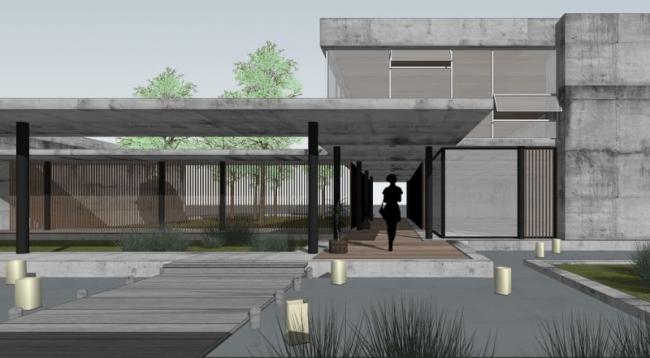 Sketchup别墅模型|独栋别墅,现代风格 Sketchup别墅模型|独栋别墅,现代风格