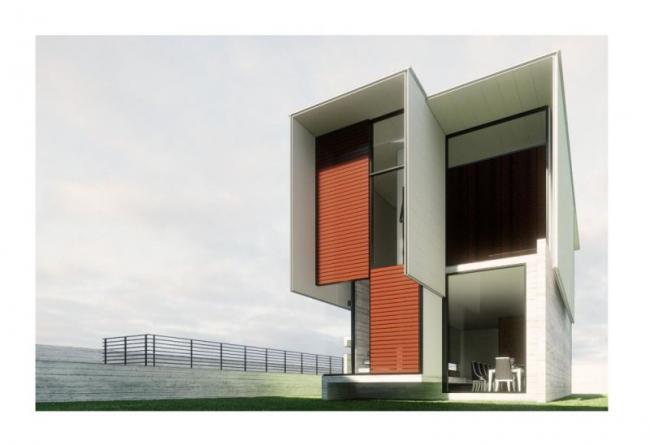 Sketchup别墅模型|独栋别墅,现代风格 Sketchup别墅模型|独栋别墅,现代风格