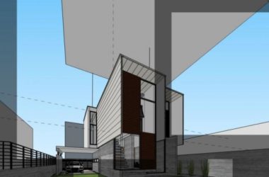 Sketchup别墅模型|独栋别墅，现代风格-BIM建筑网