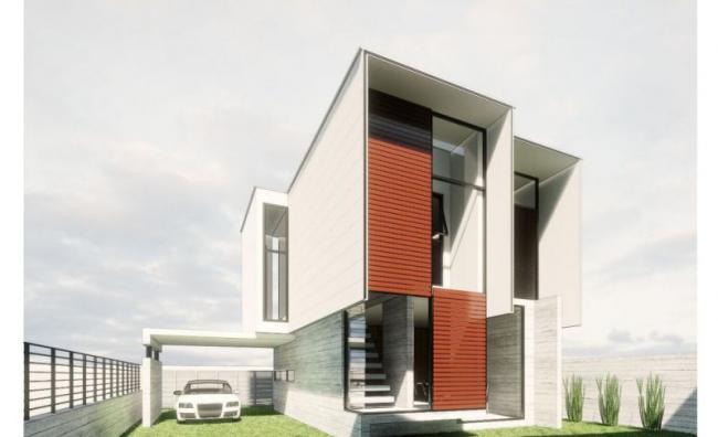 Sketchup别墅模型|独栋别墅,现代风格 Sketchup别墅模型|独栋别墅,现代风格