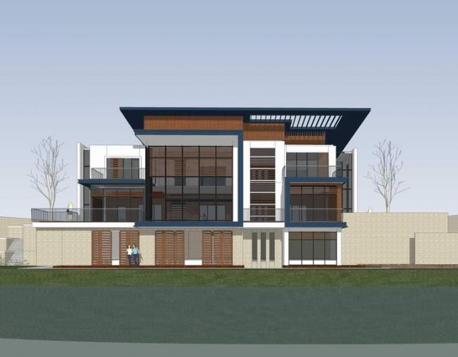 Sketchup别墅模型|独栋别墅,现代风格 Sketchup别墅模型|独栋别墅,现代风格