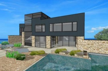 Sketchup别墅模型|独栋别墅，现代风格-BIM建筑网