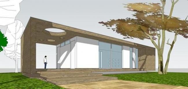 Sketchup别墅模型|独栋别墅,现代风格 Sketchup别墅模型|独栋别墅,现代风格