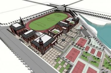 Sketchup别墅模型|多层体育馆，古典风格-BIM建筑网