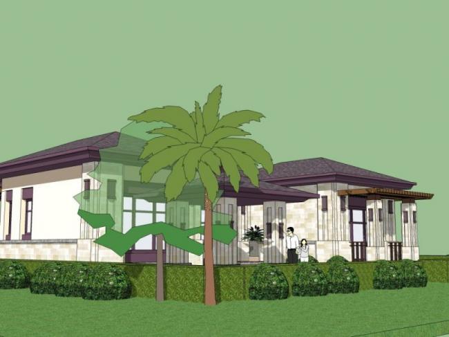 Sketchup别墅模型|独栋别墅,现代风格 Sketchup别墅模型|独栋别墅,现代风格