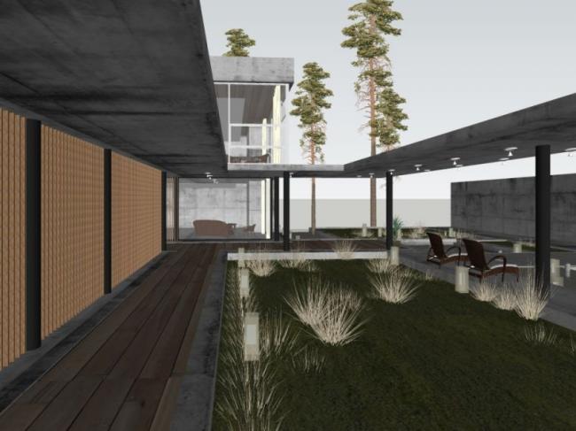 Sketchup别墅模型|独栋别墅,现代风格 Sketchup别墅模型|独栋别墅,现代风格