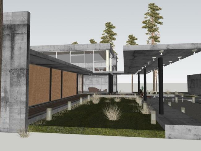 Sketchup别墅模型|独栋别墅,现代风格 Sketchup别墅模型|独栋别墅,现代风格