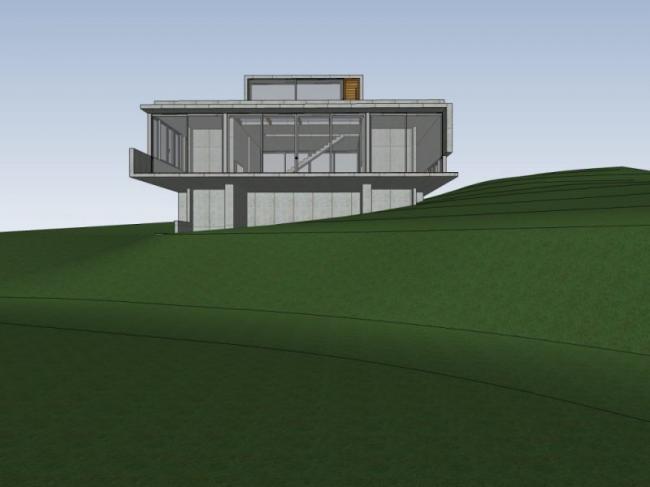 Sketchup别墅模型|独栋别墅,现代风格 Sketchup别墅模型|独栋别墅,现代风格