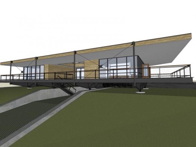 Sketchup别墅模型|独栋别墅,现代风格 Sketchup别墅模型|独栋别墅,现代风格