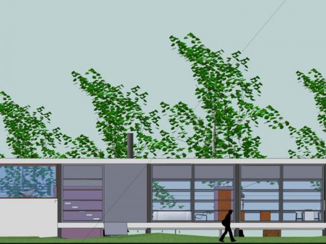 Sketchup别墅模型|独栋别墅,现代风格 Sketchup别墅模型|独栋别墅,现代风格