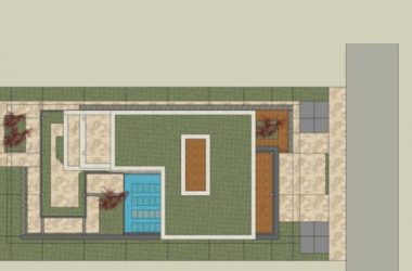 Sketchup别墅模型|独栋别墅，现代风格-BIM建筑网