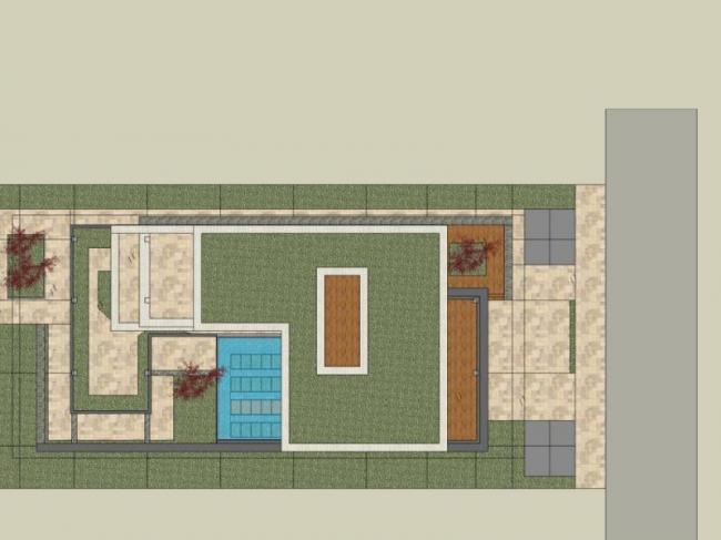 Sketchup别墅模型|独栋别墅,现代风格 Sketchup别墅模型|独栋别墅,现代风格