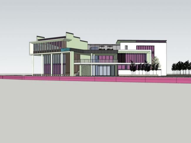 Sketchup别墅模型|独栋别墅,现代风格 Sketchup别墅模型|独栋别墅,现代风格