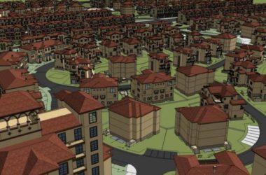 Sketchup别墅模型|别墅群，古典风格-BIM建筑网