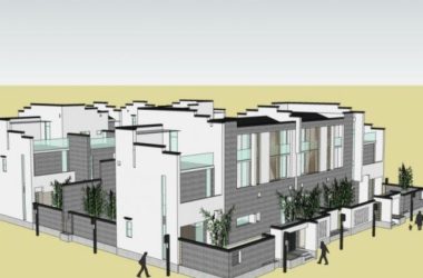 Sketchup别墅模型|联排别墅，中式风格-BIM建筑网