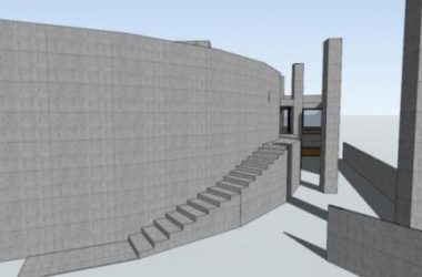 Sketchup别墅模型|独栋别墅，伊东邸尹东邸，现代风格，安藤忠雄-BIM建筑网