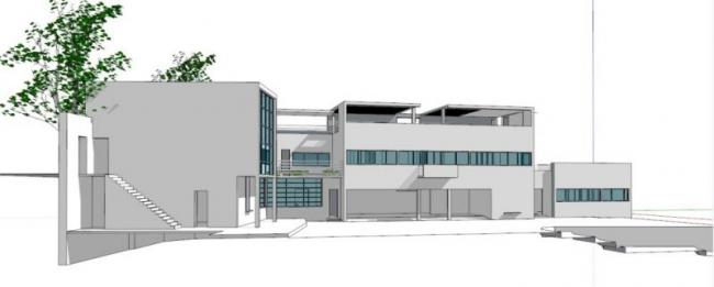 Sketchup别墅模型|独栋别墅,现代风格 Sketchup别墅模型|独栋别墅,现代风格