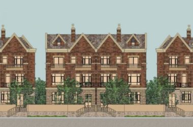 Sketchup别墅模型|联排别墅，古典风格-BIM建筑网