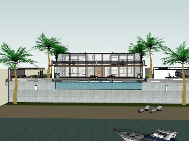 Sketchup别墅模型|独栋别墅,现代风格 Sketchup别墅模型|独栋别墅,现代风格