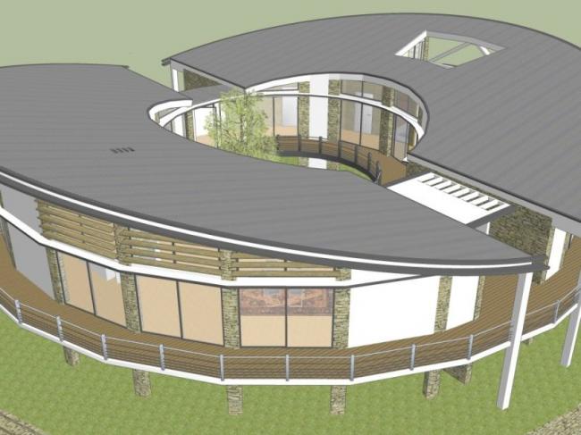 Sketchup别墅模型|独栋别墅,现代风格 Sketchup别墅模型|独栋别墅,现代风格