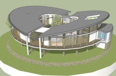 Sketchup别墅模型|独栋别墅，现代风格-BIM建筑网