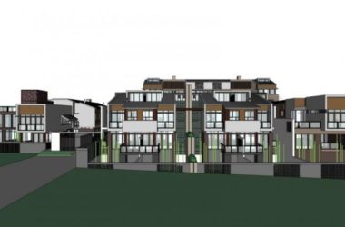 Sketchup别墅模型|叠拼别墅，现代风格-BIM建筑网