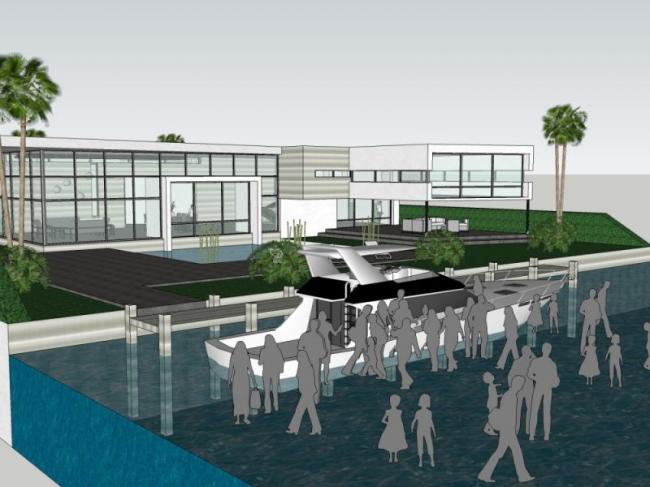 Sketchup别墅模型|独栋别墅,现代风格 Sketchup别墅模型|独栋别墅,现代风格