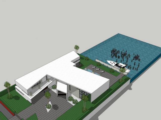 Sketchup别墅模型|独栋别墅,现代风格 Sketchup别墅模型|独栋别墅,现代风格