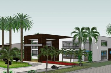 Sketchup别墅模型|独栋别墅，现代风格-BIM建筑网