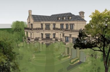 Sketchup别墅模型|叠拼别墅，法式古典风格-BIM建筑网