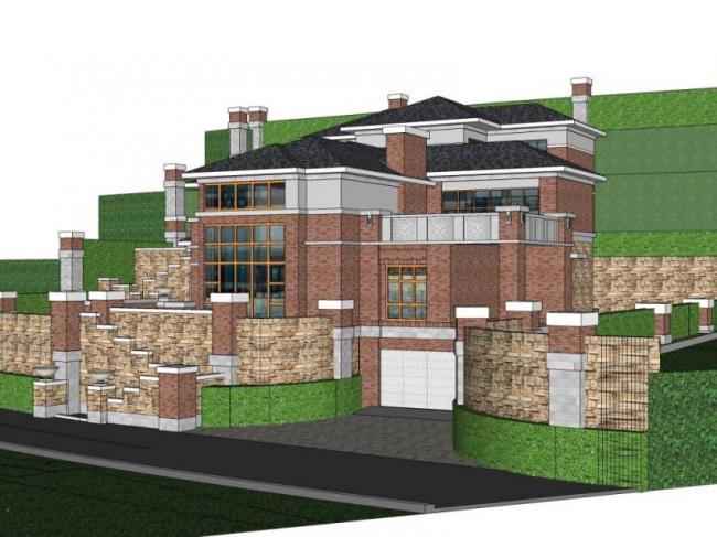 Sketchup别墅模型|叠拼别墅,现代风格 Sketchup别墅模型|叠拼别墅,现代风格