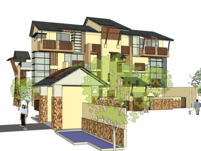 Sketchup别墅模型|独栋别墅,欧式风格 Sketchup别墅模型|独栋别墅,欧式风格