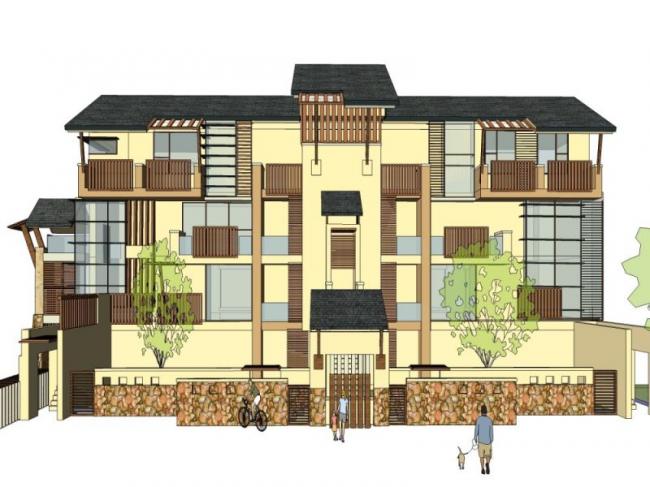 Sketchup别墅模型|独栋别墅,欧式风格 Sketchup别墅模型|独栋别墅,欧式风格