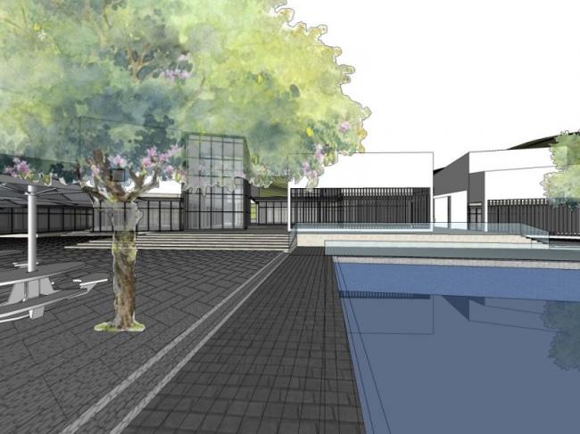 Sketchup别墅模型|别墅群,现代风格 Sketchup别墅模型|别墅群,现代风格