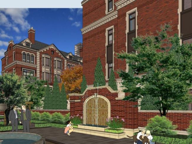 Sketchup别墅模型|别墅群,英式风格 Sketchup别墅模型|别墅群,英式风格