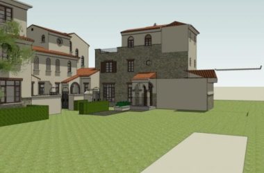 Sketchup别墅模型|联排别墅，古典风格-BIM建筑网