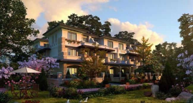 Sketchup别墅模型|联排别墅,现代风格 Sketchup别墅模型|联排别墅,现代风格