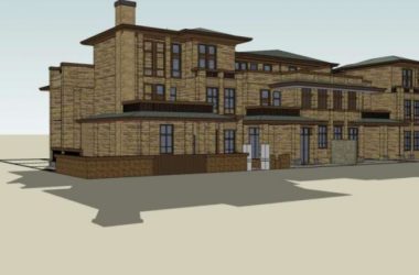 Sketchup别墅模型|联排别墅，古典风格-BIM建筑网