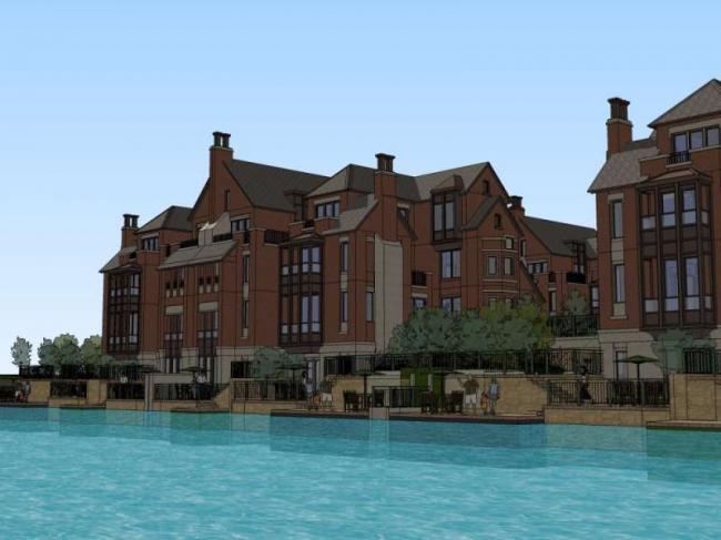 Sketchup别墅模型|联排别墅,古典风格 Sketchup别墅模型|联排别墅,古典风格