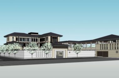 Sketchup别墅模型|联排别墅,现代中式风格-BIM建筑网